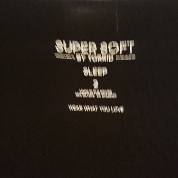 Torrid Super Soft Lace Trim Sleep Babydoll Gown Black and Pink 2 - Picture 3 of 3